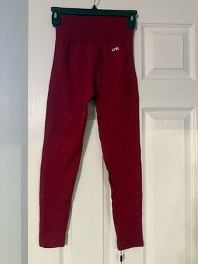 AYBL High-Waist Leggings - Burgundy